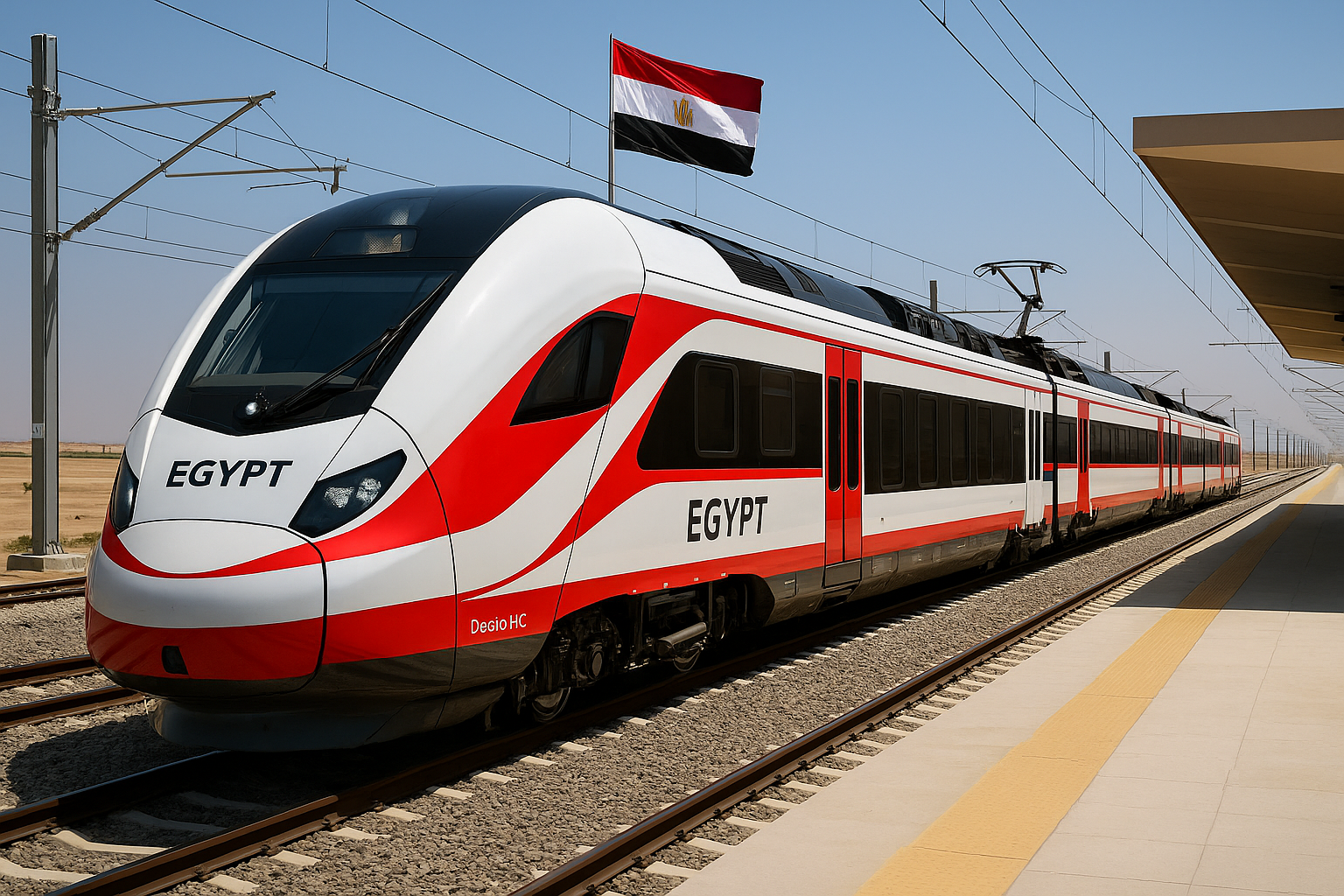 L’Égypte s’apprête à vivre une révolution des transports: le lancement de la première ligne ferroviaire à grande vitesse prévu pour août 2025