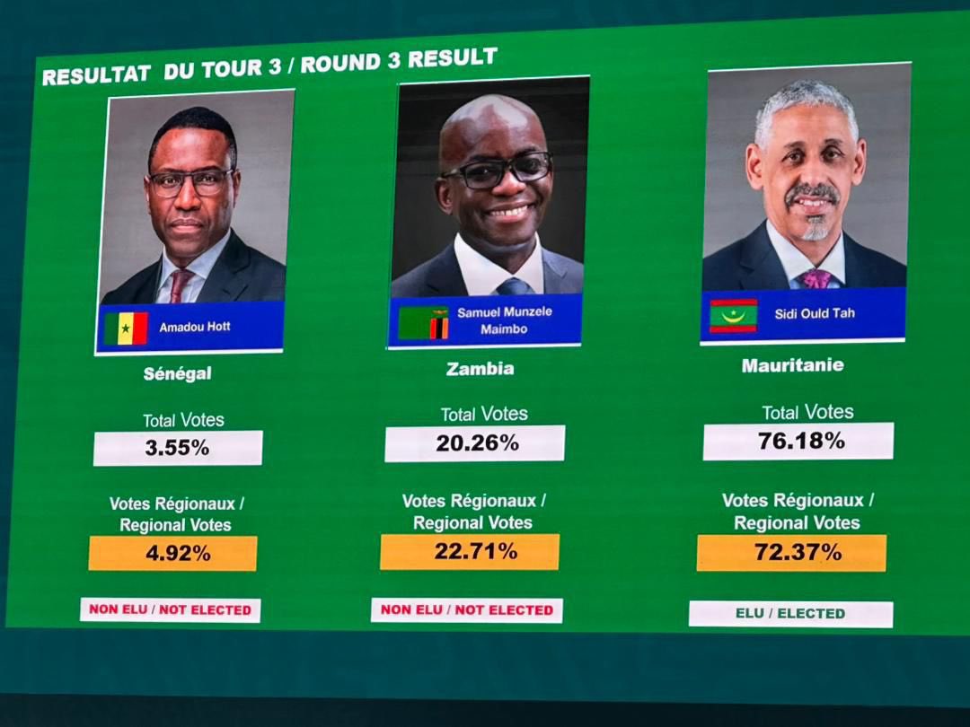 Nouveau Président de la BAD: Le Mauritanien Dr. Sidi Ould Tah prend la tête de l’institution financière clé de l’Afrique