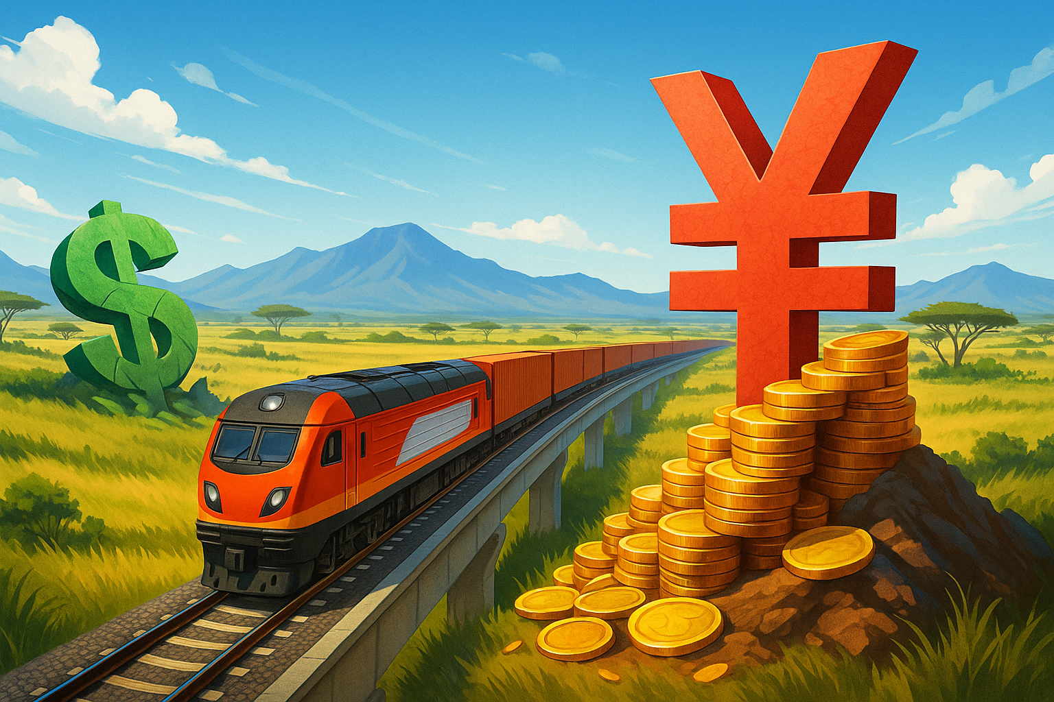 Le Kenya cherche à convertir sa dette libellée en dollars en yuans pour alléger sa charge financière
