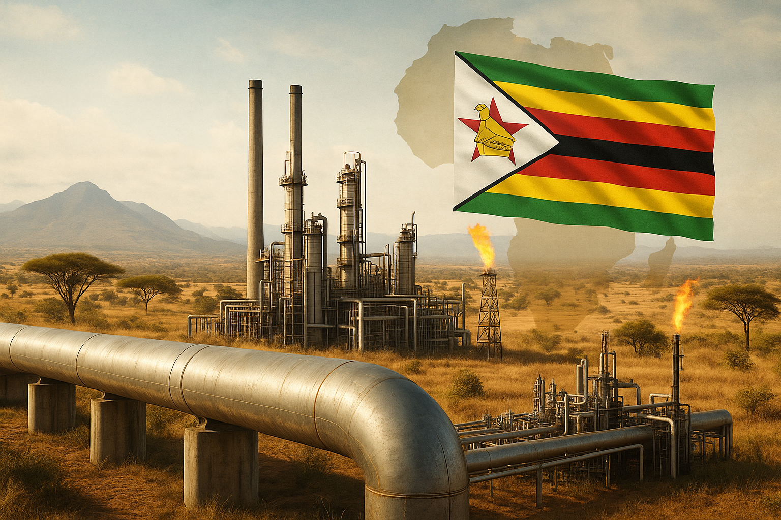 Une percée gazière pour le Zimbabwe : un nouveau gisement change l’avenir du pays