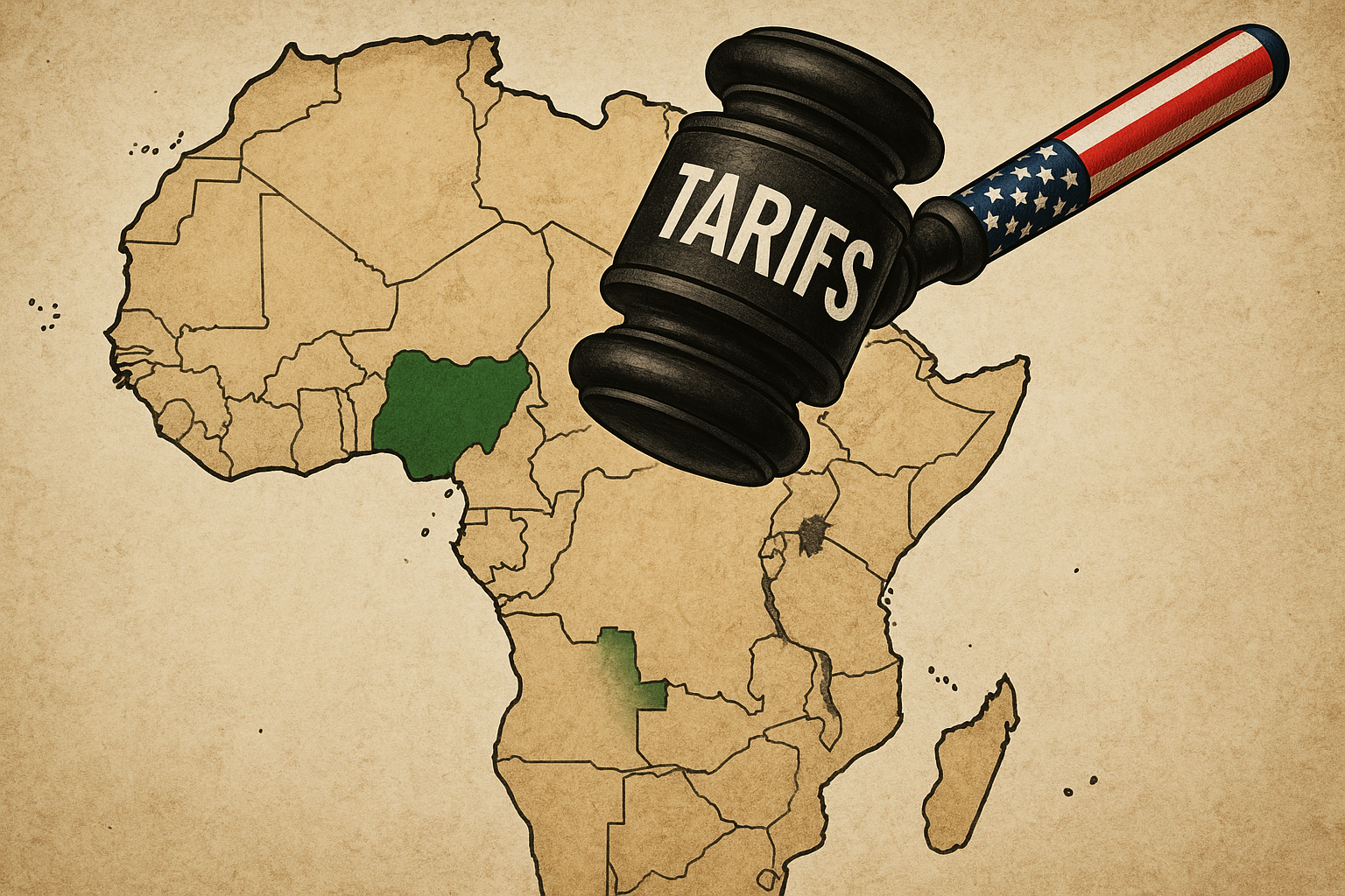 Le Nigeria frappé de plein fouet par les tarifs américains