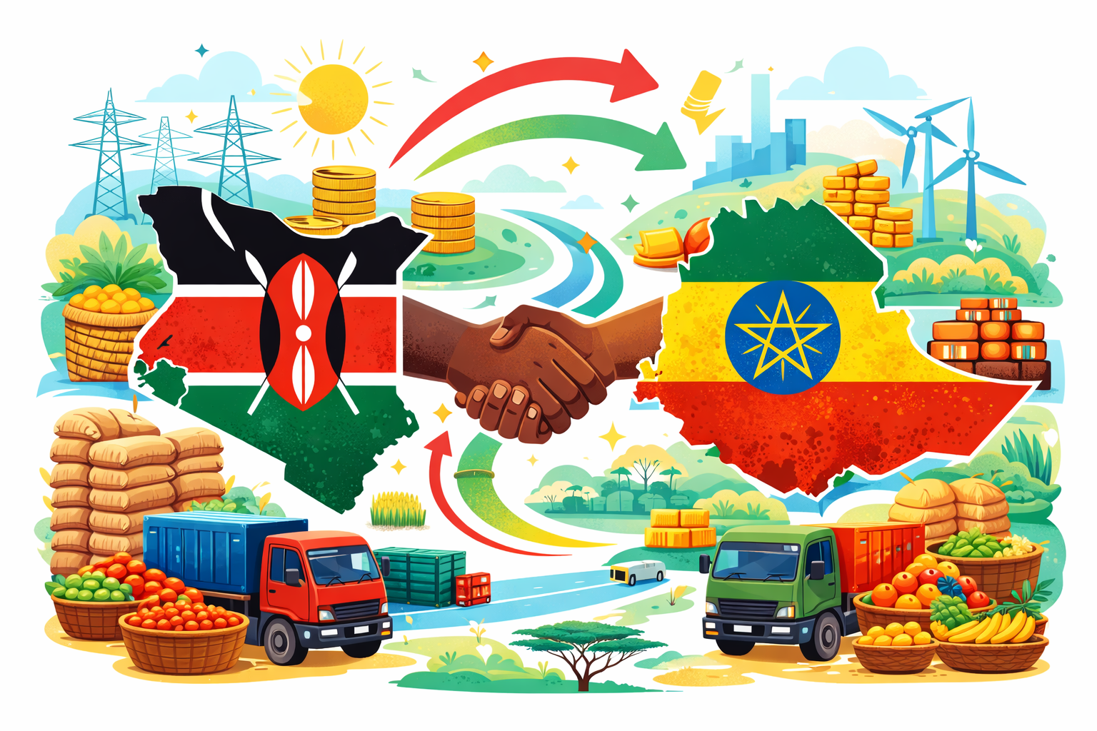 Le Kenya et l’Éthiopie ouvrent un nouveau chapitre du commerce transfrontalier