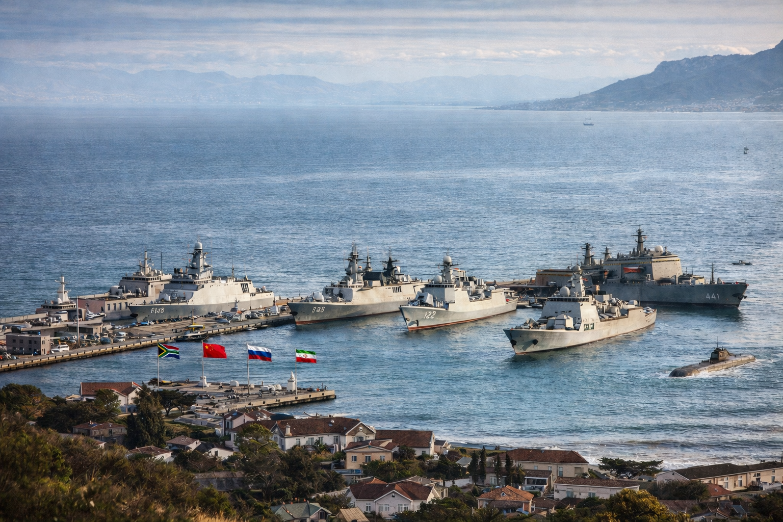 L’Afrique du Sud accueille de vastes manœuvres navales des BRICS sur fond de résurgence de l’impérialisme occidental