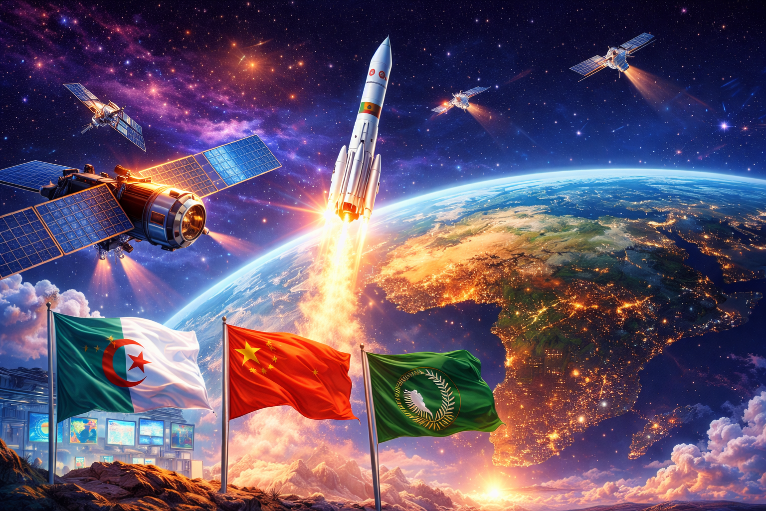 Le satellite algérien de surveillance a rejoint avec succès l’orbite terrestre