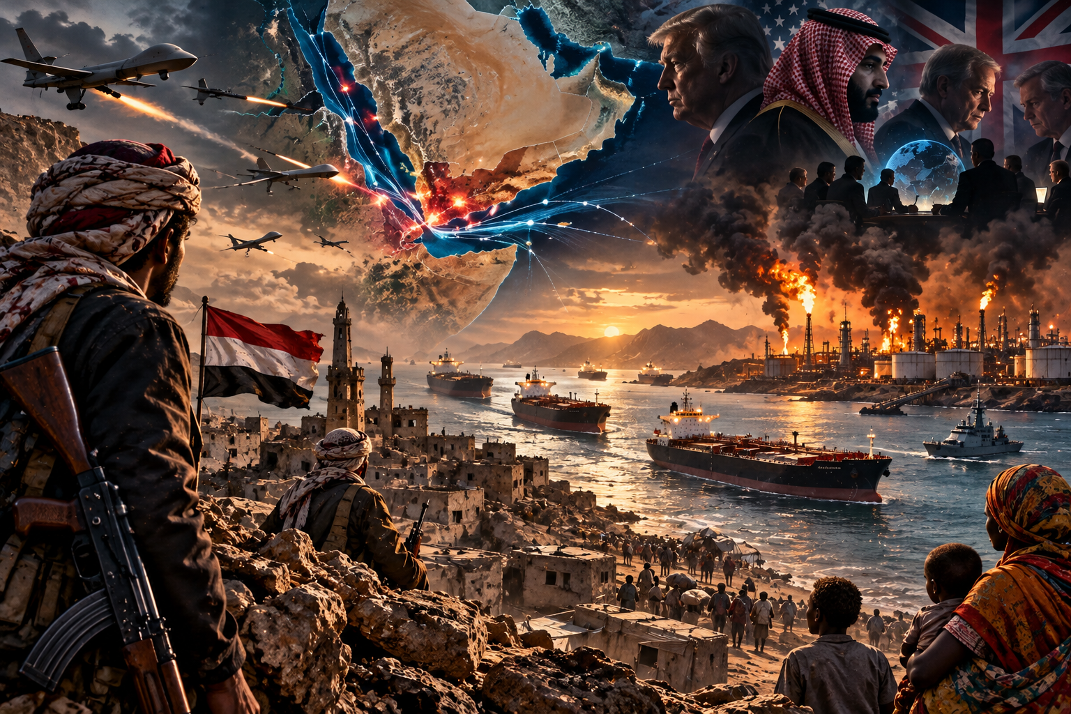 Pétrole, missiles et sang des autres : qui profite de la nouvelle crise dans la péninsule Arabique ?